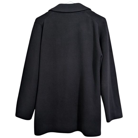 J. Crew Cecile relaxed sweater-blazer Women's S Black - BF013 - Picture 2 of 5